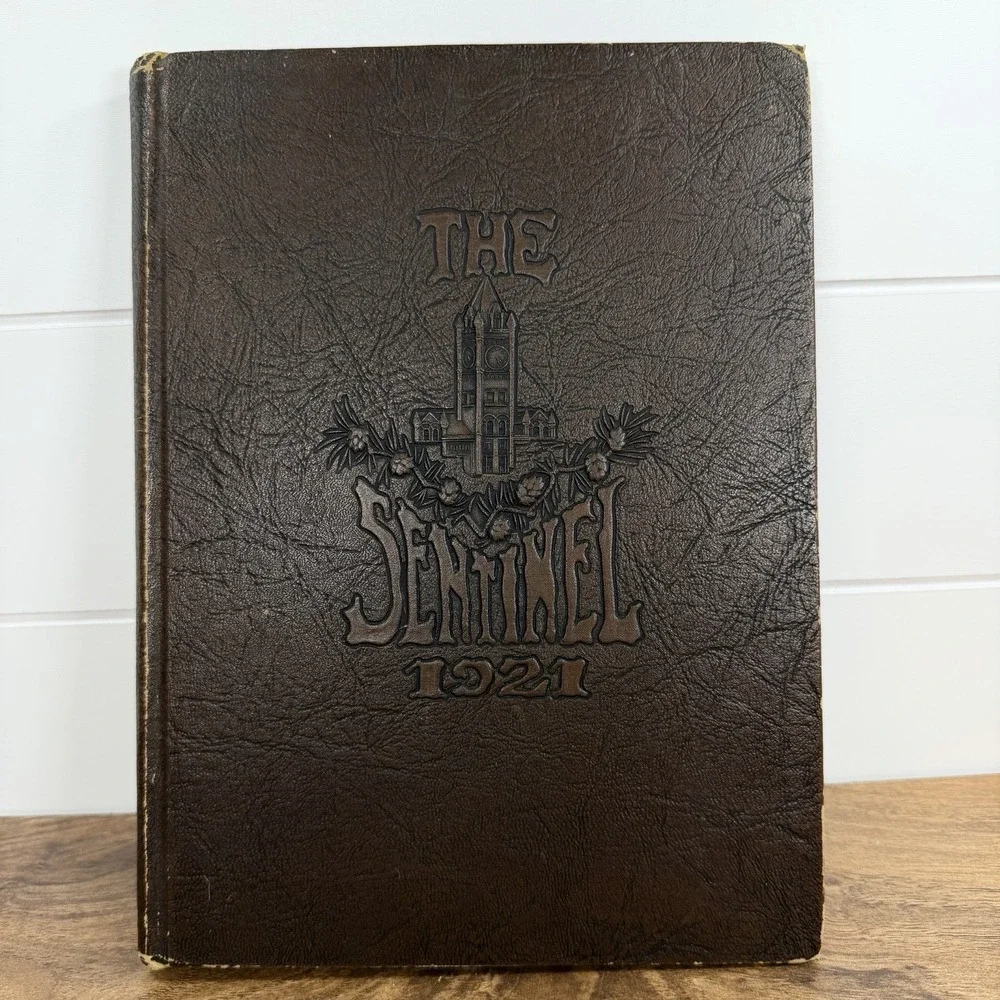 1921 Sentinel University of Montana Yearbook 20s Antique Ephemera Campus Life